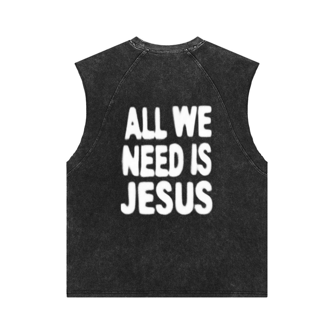 WBG The We Need Jesus Cutoff Tee
